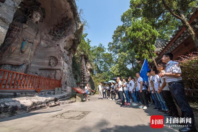 安岳石刻荣膺“2021成渝十大文旅新地标” 十万尊唐宋摩崖石刻造IM电竞 IM电竞app像等你打卡(图8)