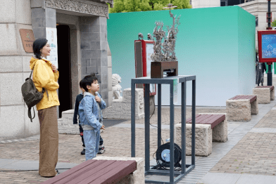 IM电竞 IM电竞app金鸡湖畔多了很多新雕塑……(图4)